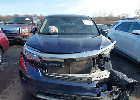 2019 Honda Pilot Ex-L из США, поврежденный, VIN 5FNYF6H54KB080802